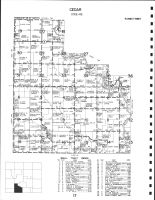 Code RE - Cedar Township, Mitchell County 1968